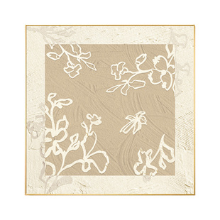 法式奶油风客厅组合装饰画抽象高级感客厅背景墙挂画餐厅艺术挂画