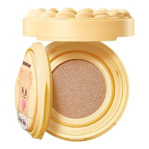 干皮挚爱pinkbear皮可熊黄油小熊联名气垫遮瑕持久保湿不脱妆