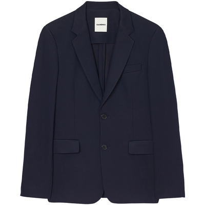 平驳领西装外套SANDRO西服