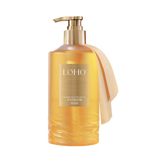 洛华奇雪松修护香氛沐浴油甜扁桃舒缓清洁身体洗澡沐浴露留香保湿