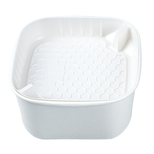 三文鱼刺身打包盒双层分格内托海鲜鱼生北极贝专用一次性外卖餐盒