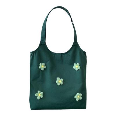 帆布包大容量小花朵时尚