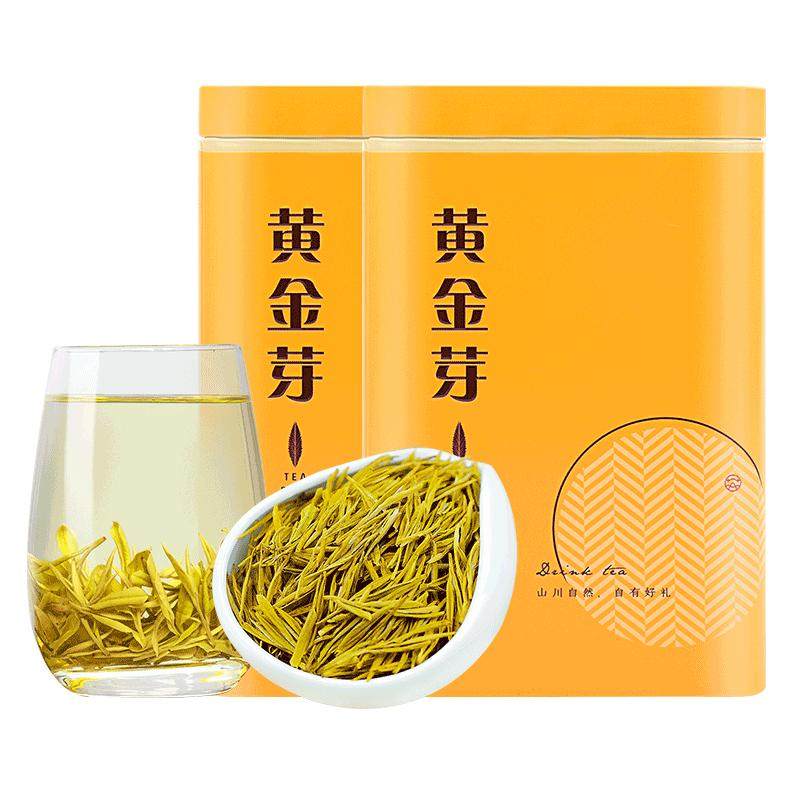 黄金芽2026新茶茶叶自己喝绿茶明前浓香型春茶礼盒装浙江安吉一级