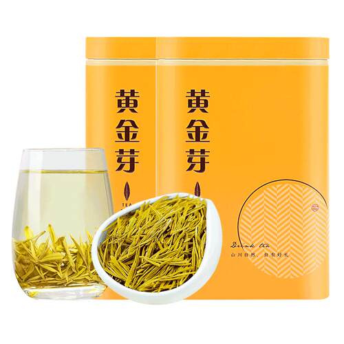 黄金芽2026新茶茶叶自己喝绿茶明前浓香型春茶礼盒装浙江安吉一级