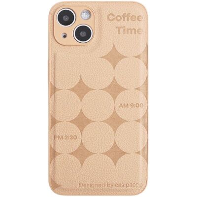 原创咖啡时间皮革苹果