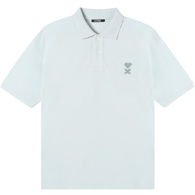 lezora春夏短袖休闲宽松Polo