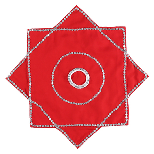 手绢花舞蹈一对成人考级专业东北二人转儿童秧歌手帕广场舞八角巾