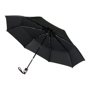knirps德国全自动防爆三折伞黑胶涂层太阳伞防紫外线遮阳伞T220