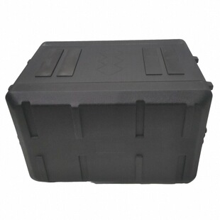 舞台演出PE塑料功放箱便携式带提手2u3u4u6u防水防尘功放机柜