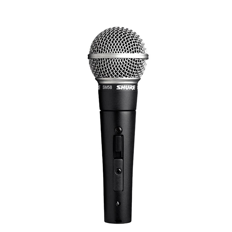 Shure/舒尔 sm58s专业舞台演出话筒直播K歌收录音动圈有线麦克风