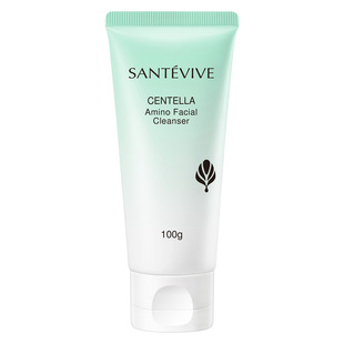 花萃泉积雪草氨基酸洁面绵密洗面奶100g