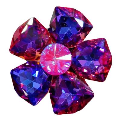 米龙超闪大水晶发绳皮筋轻奢发饰