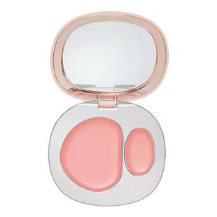 foreverkey双色腮红膏多用膏清透水光高光修容三合一氛围妆感推荐