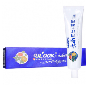 仁和药业云南田七+菊花牙膏100g 清火去口臭去黄固齿预防蛀牙家庭
