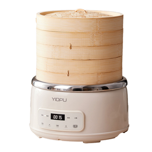 亿德浦竹笼电蒸锅多功能家用预约小笼包馒头包子早餐机火锅一体