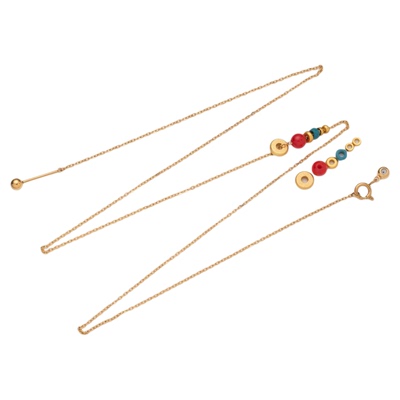 针式万能链细款项链女穿黄金转运