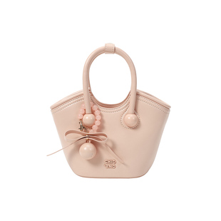 南风Chio2nd 香风甜茶真皮牛皮托特包包女秋冬手提小包单肩斜挎包