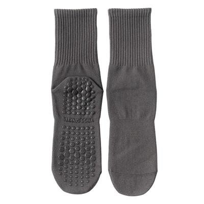 专业瑜伽袜子女中筒袜纯色棉袜