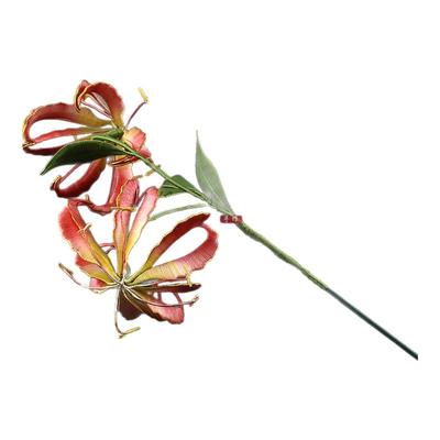 手工DIY嘉兰百合花瓶缠花材料包