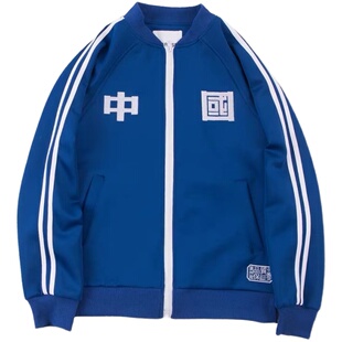 复古街头男女字母刺绣春秋季新款薄款外套夹克休闲宽松运动上衣潮