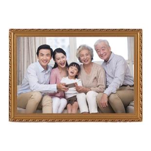 欧式全家福相框挂墙冲洗婚纱照片打印加16做成2024寸放大空框定制