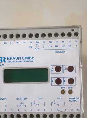 询价-德国Braun模块，型号：D421.52U1，光电传感器、转