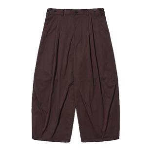 TIRES 「流棱」SERUTXET线 前倾解构宽松九分长裤 SOLOTEX防泼水