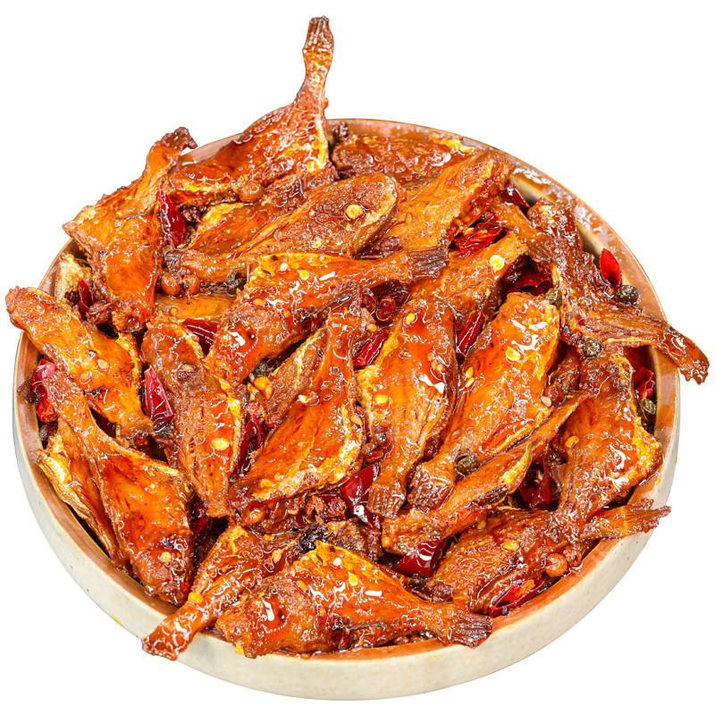 麻辣耗儿鱼肉质鲜美解馋不腻下酒