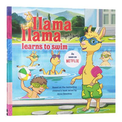 Llama Llama Learns to Swim 平装 英文原版儿童绘本