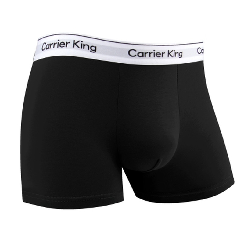 (10条装)Carrier King内裤男士纯棉四角裤加大码青少年男款平角裤