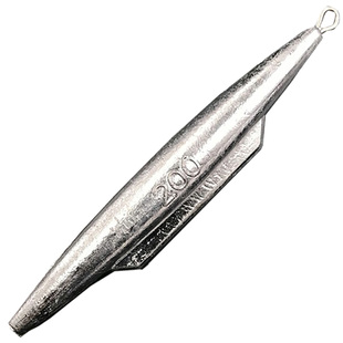 海船钓长条圆柱形防挂底铅坠100-200克远投锚鱼带环足克速沉串钩