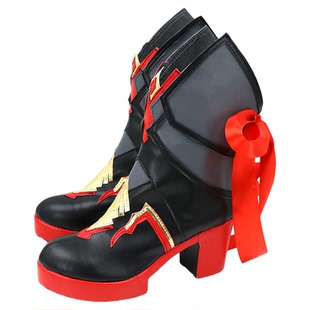 崩坏3 德丽莎月下誓约cosplay鞋cos鞋来图定做动漫演出鞋定制