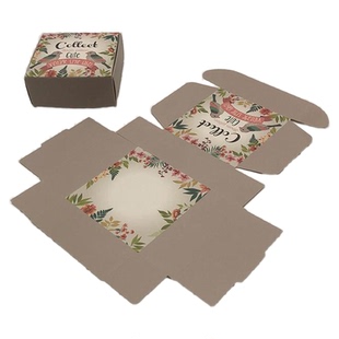 手工皂飞机盒糖果正方形首饰包装盒牛皮纸盒子化妆品彩盒定做印刷