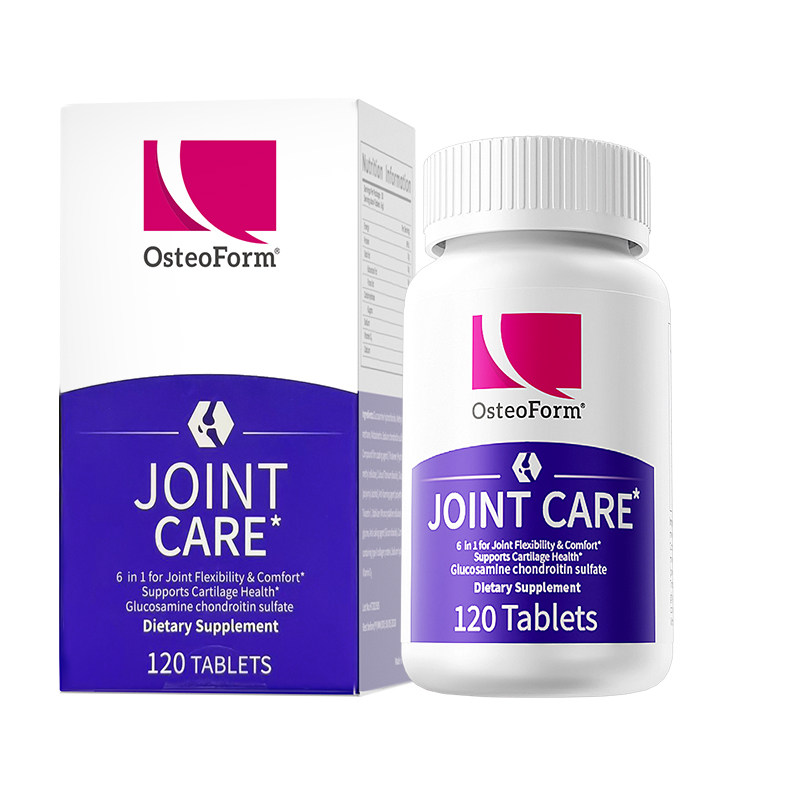 Osteoform乐力氨糖软骨素钙片骨胶原中老年护关节膝盖维骨力120片 胶维实拍商品图