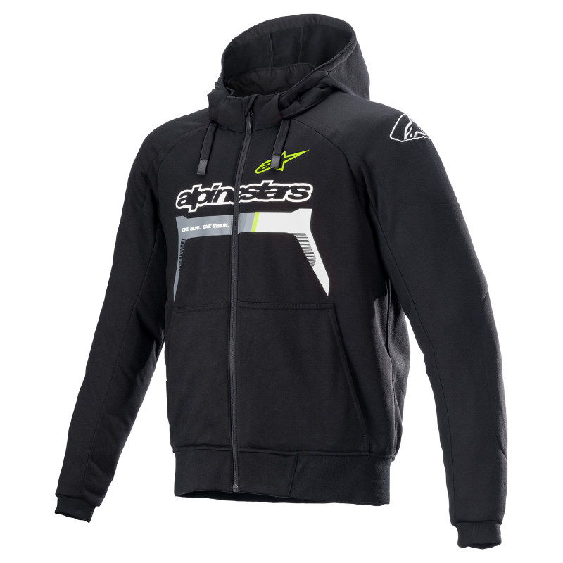 意大利Alpinestars A星休闲连帽衫骑行服外套透气舒适柔软带护具