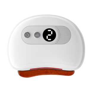 砭石电动加热刮痧板面部脸部按摩热敷刮痧仪器全身通用美容刮刮板