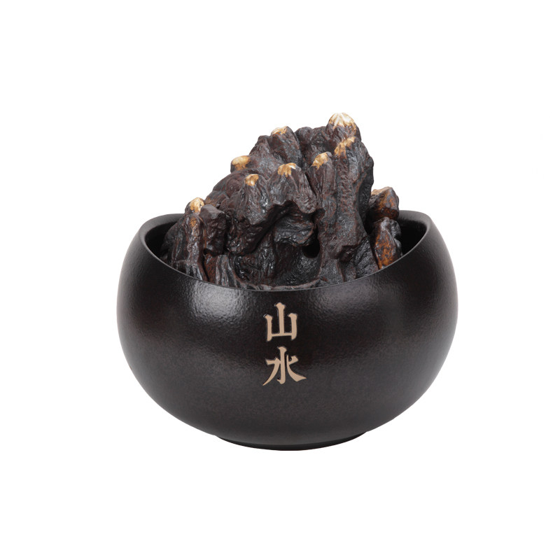 万仟堂山水大型流水器摆件