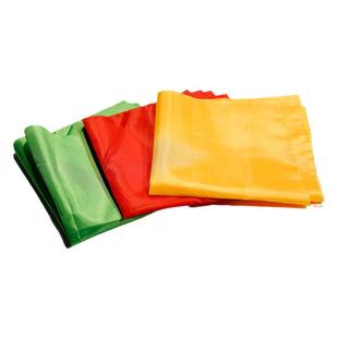 红绸子背带鼓配件腰带小方巾手帕秧歌舞蹈道具丝巾正方形纱巾彩带