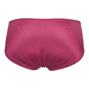 夏娃之秀内裤高档刺绣性感收腹中腰内裤女舒适提臀三角裤短裤