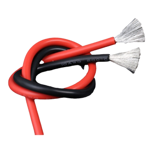 美标特软硅胶线耐高温镀锡铜芯电线30 28 22 18AWG航模硅胶线导线