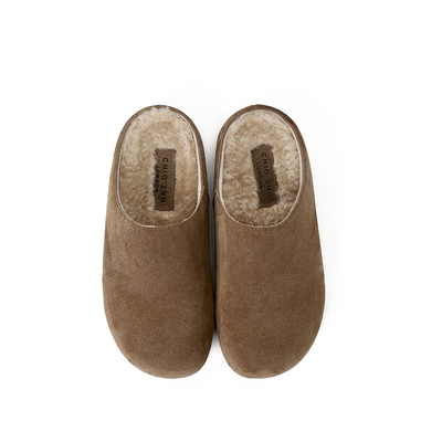 Chio2nd南风真羊毛厚底勃肯鞋