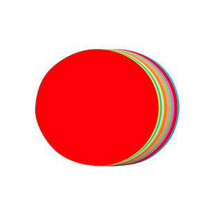 圆形卡纸白色圆形卡纸幼儿园手工硬卡纸美术专用画画圆卡纸彩色加厚绘画圆盘白卡纸小学生黑色牛皮色圆纸片