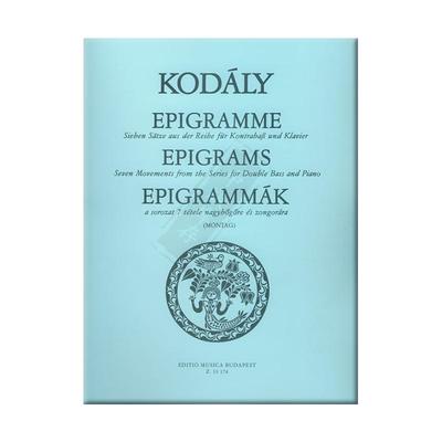 柯达伊警句低音提琴和钢琴