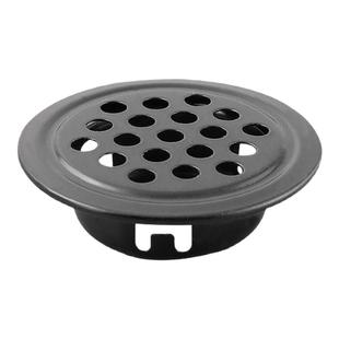 不锈钢透气孔橱柜通风孔透气网装饰盖鞋柜排气燃气散热孔柜门孔盖