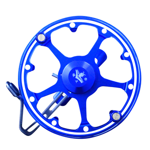 蚁王有声风火轮谷麦钓前打轮带泄力前打竿专用全金属八卦轮手拨轮