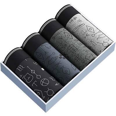 【爆款!雅鹿纯棉10A抗菌男内裤】