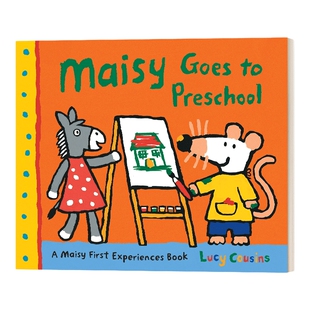 英文原版 Maisy Goes to Preschool 小鼠波波上幼儿园 英文儿童绘本 英文版 进口英语原版书籍