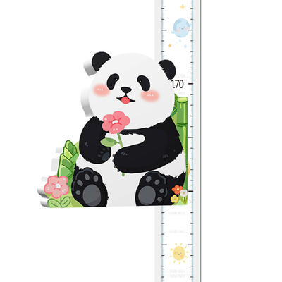 3d立体可记录身高墙贴