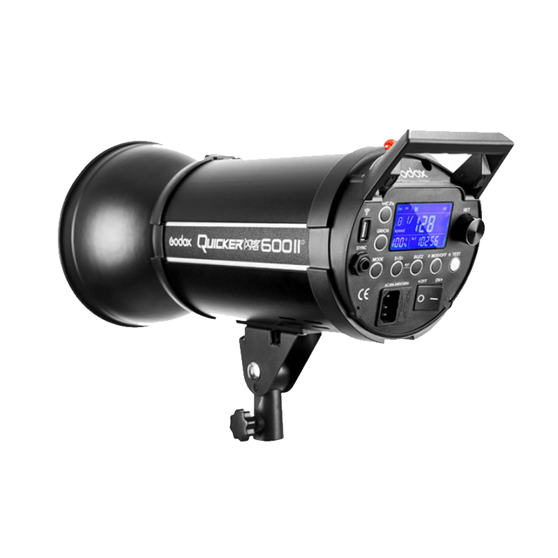 神牛闪客600II二代影室灯三灯套装600W闪光灯摄影灯高速同步连拍