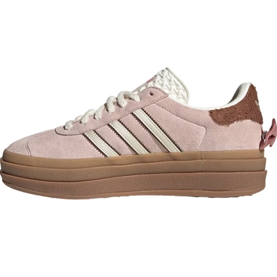 adidas阿迪达斯三叶草女鞋GAZELLE BOLD运动鞋休闲鞋法雅JR4244